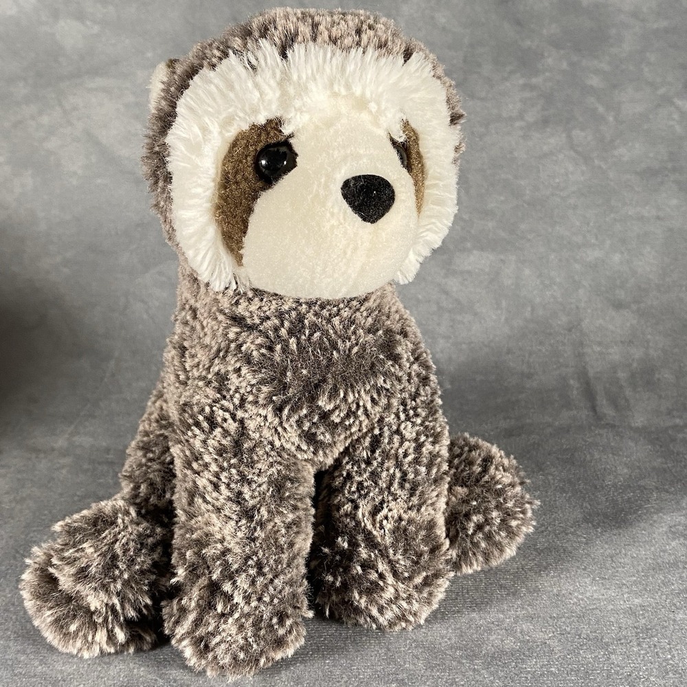 Douglas Cuddle Toys Raccoon Plushie Stuffed Animal Small Grey Collectible